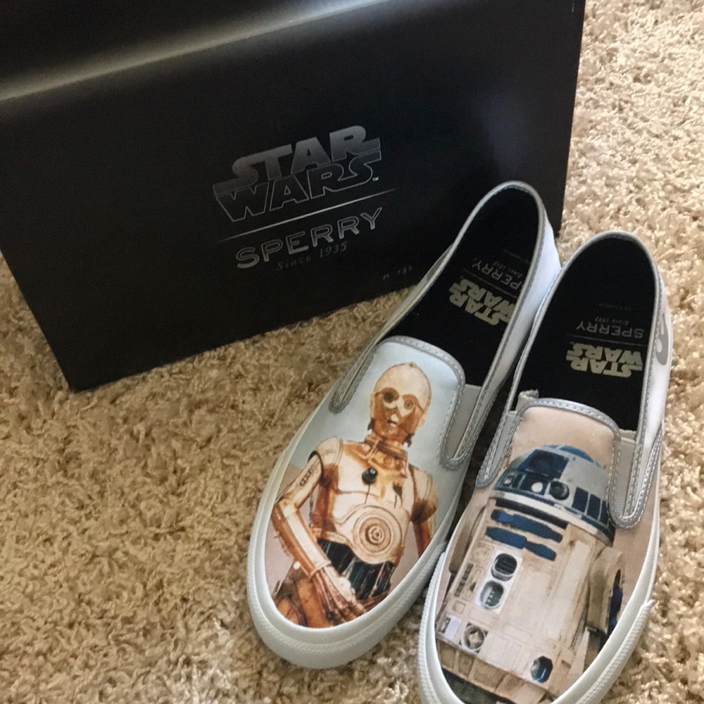 Star Wars men’s 8.5 Sperry
